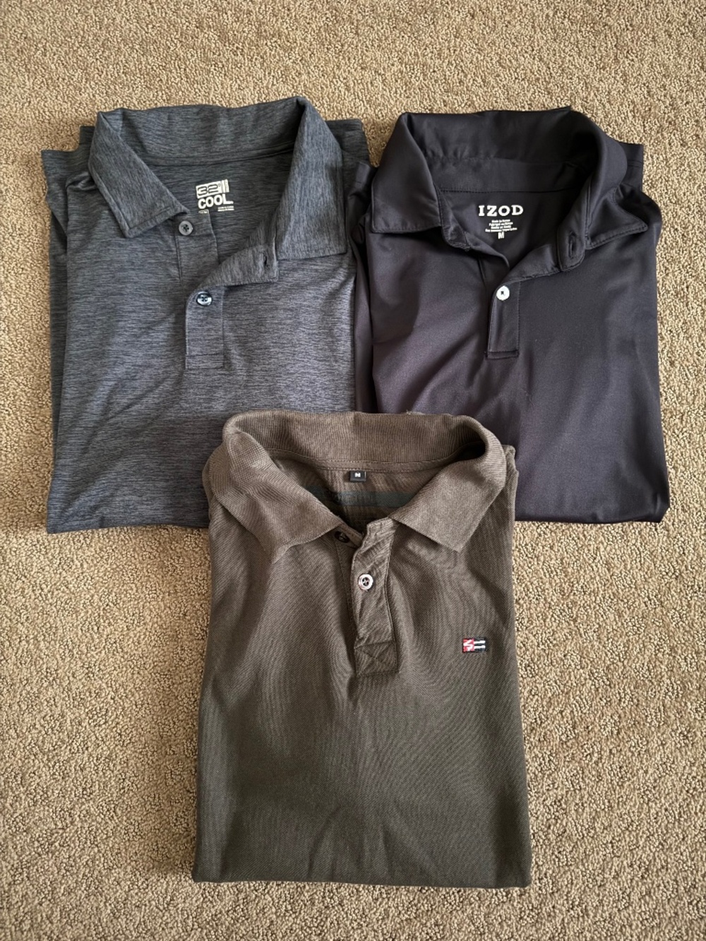 Medium - Bundle 3 Men's Polo Shirts